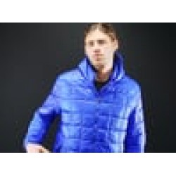 Plain Box quilt hooded jacket 2786 Outer: 41gsm, Lining: 52gsm, Wadding: 250 GSM